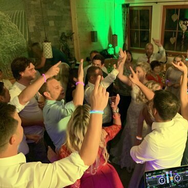 Hochzeitsparty mit Ein Dj Thomas